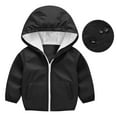 thumbnail image 6 of CPNG Girls Boys Waterproof Lightweight Raincoat Full Zip Hooded Breathable Rain Jacket Toddler Kids Fashion Outdoor Easy to Fold Windbreaker Coat, 6 of 6