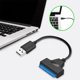 thumbnail image 1 of Convertidor de cable DQrwqpou adaptador USB 2.0 a SATA 22 pines para HDD SSD 2.5 pulgadas, 1 of 8