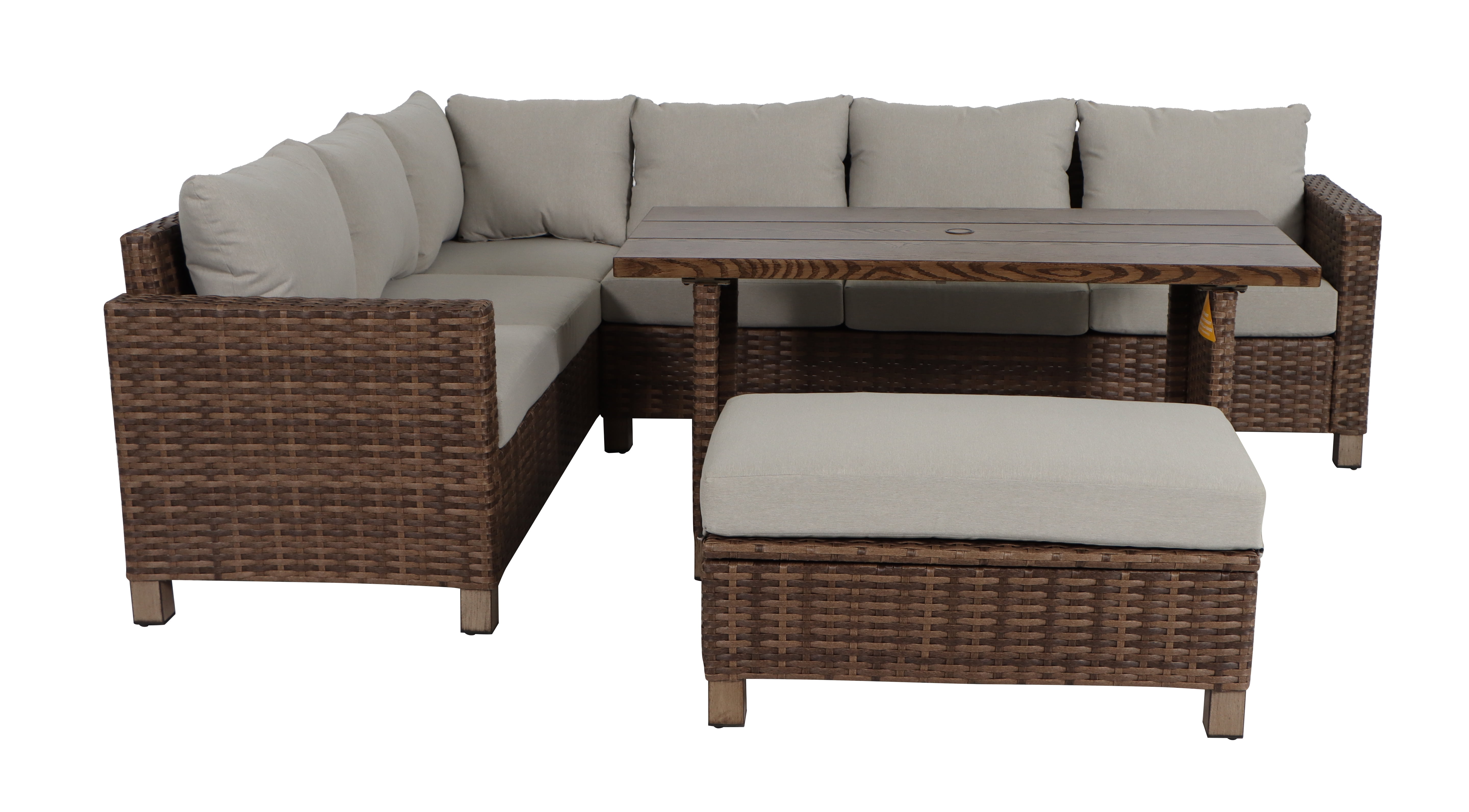 4PC SECTIONAL DINING
