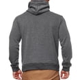 thumbnail image 5 of Alvivi Men Gym Hoodies Sweatshirts Hooded T-Shirts Pullover with Mask Casual Tee Tops Sportswear Dark Gray XL, 5 of 6