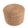 thumbnail image 3 of ColoMX Taburete tejido para niños, taburete práctico, taburete pequeño tejido para cambiar zapatos, decoración de taburete de jardín, 3 of 7