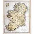 thumbnail image 2 of Old Map Ireland 1870 Wall Mural by Wallmonkeys Peel and Stick Graphic (18 in H x 15 in W) WM321575, 2 of 4