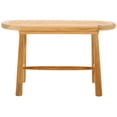 thumbnail image 4 of SAFAVIEH Anikka Rattan Bench, Natural (30.9 in. W x 11.8 in. D x 18.1 in. H), 4 of 10