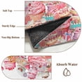 thumbnail image 6 of 5x8 Area Rugs for Living Room, Valentine's Day Non Slip Area Rugs for Kitchen Bedroom Entryway, Spring Watercolor Cake Pink Red Washable Carpet Runner Rug Floor Mats for Bedroom Home Decor, 6 of 8