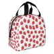 thumbnail image 2 of Easygdp Cartoon Strawberry Bolsa Térmica Premium - Tela Oxford Impermeable, Gran Capacidad, Bolsillo Frontal, Unisex para Trabajo, Escuela, Actividades al Aire Libre y Picnics, 2 of 8