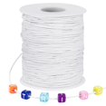 thumbnail image 1 of Cuerda elástica Tenn Well White, 100 m, 1 mm, para hacer joyas, 1 of 8