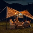 thumbnail image 6 of Camping Tarp Poles,Adjustable Telescoping Tarp Poles 76.6in,Heavy Duty Camping Tent Poles for Canopy Awning Rain Fly Shelter Backpacking Hiking,5 Sections, 6 of 6