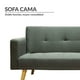 thumbnail image 5 of Sofá Cama Plegable Ilios Innova Con Antebrazos Color Gris, 5 of 9