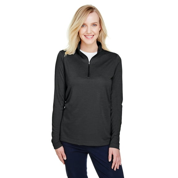 Team 365 Ladies' Zone Sonic Heather Performance Quarter-Zip - TT31HW
