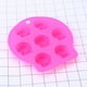 thumbnail image 4 of Bandeja de cubitos de hielo de silicona con calavera de Halloween Molde para hacer hielo Molde creativo para dulces de chocolate (rosa), 4 of 5