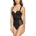thumbnail image 4 of DKNY Womens Sheers Convertible Bodysuit Style-DK6008, 4 of 9