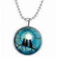 thumbnail image 5 of AYYUFE Lady Three Cats Glow in The Dark Pendant Necklace Steampunk, 5 of 6