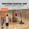 thumbnail image 3 of Bentism 91.2 -120 in Adjustable Height 54 in Indoor and Outdoor Basketball System (Adult), 3 of 9