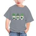 thumbnail image 4 of vdgthytj Kids Toddler St. Patrick's Day T-Shirt Crewneck Short Sleeve Summer Tops Casual Graphic Blouse Tee for Boys Girls, 4 of 4