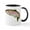 White/Black Inside, variant on CafePress - Rainbow Trout Mug - 11 oz Ceramic Mug - Novelty Coffee Tea Cup