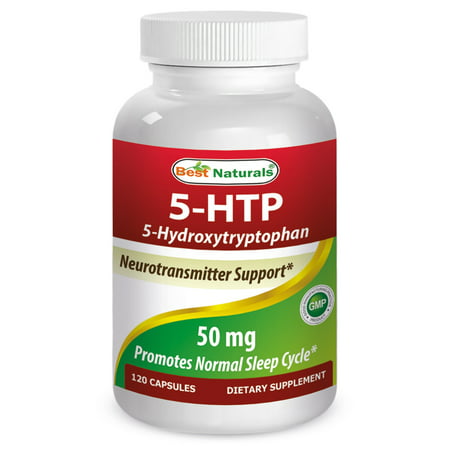 Best Naturals 5-HTP 50 mg Capsules, 120 Ct
