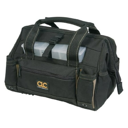 Custom Plastic Bags - Custom LeatherCraft 1533 12 Tote Bag with Top Plastic Tray