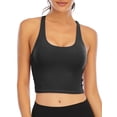 thumbnail image 1 of SAYFUT Women's Sports Bra With Removable Padded, Push Up Sports Bra Tube Bra Tops Fitness Workout Running Shirts Yoga Bras Camisole Crop, 1 of 8
