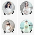 thumbnail image 5 of INTBUYING 1 Ensemble Assiette en Céramique pour Sublimation 10 Po, 5 of 5