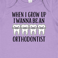 thumbnail image 4 of Inktastic Future Orthodontist Dental Care Gift Boys or Girls Baby Bodysuit, 4 of 5