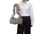 thumbnail image 4 of Bolso Acolchado Con Lazo para Mujer Mano Hombro Burbujas Gran Capacidad, 4 of 9