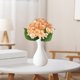 thumbnail image 1 of CaiYueKe Artificial Hydrangea Flowers Fake Silk Wedding Bouquet Centerpiece Home Decor Floral Arrangements for Table Party Church Hotel Decoration Real Touch Lifelike Greenery Bouquets Bulk, 1 of 7