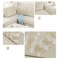 thumbnail image 5 of 2 Pack Lace Sofa Cover, Embroidery Back Couch Covers Furniture Protector Table Cover (60X70CM/23.6X27.6Inch), 5 of 7