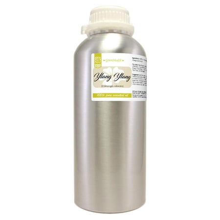 GreenHealth Ylang Ylang Essential Oil 32 fl oz Aluminum Bottle with Locking Cap