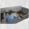 thumbnail image 6 of European Soft Flannel Fleece Throw Blanket, Paris Famous Champs Elysees Avenue Historical Monument French Culture Panorama, Cozy Plush for Indoor and Outdoor Use, 50" x 70", Multicolor, by Ambesonne, 6 of 6