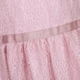 thumbnail image 6 of Richie House Girls' Lace Dress with Bow RH2596, 6 of 7