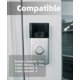 thumbnail image 5 of Qjin Cinta de montaje de doble cara compatible con Ring Battery Doorbell Plus, Video Doorbell 3 Plus, Video Doorbell 3, Video Doorbell 4 (no requiere perforación), paquete de 5, 5 of 5