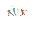 thumbnail image 2 of Camisetas para mujer, lindas camisetas con estampado gráfico, de manga corta, estilo casual, para veranoWomen's Fun Sports Graphic Tee - Casual Round Neck Short Sleeve T-Shirt with Playful Athlete P, 2 of 7