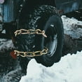 thumbnail image 4 of EeaseCA Car Snow Chain Steel Security Chain Anti-skid Emergency Tire Chain for Tire Width 205-225mm (Random Color), 4 of 9