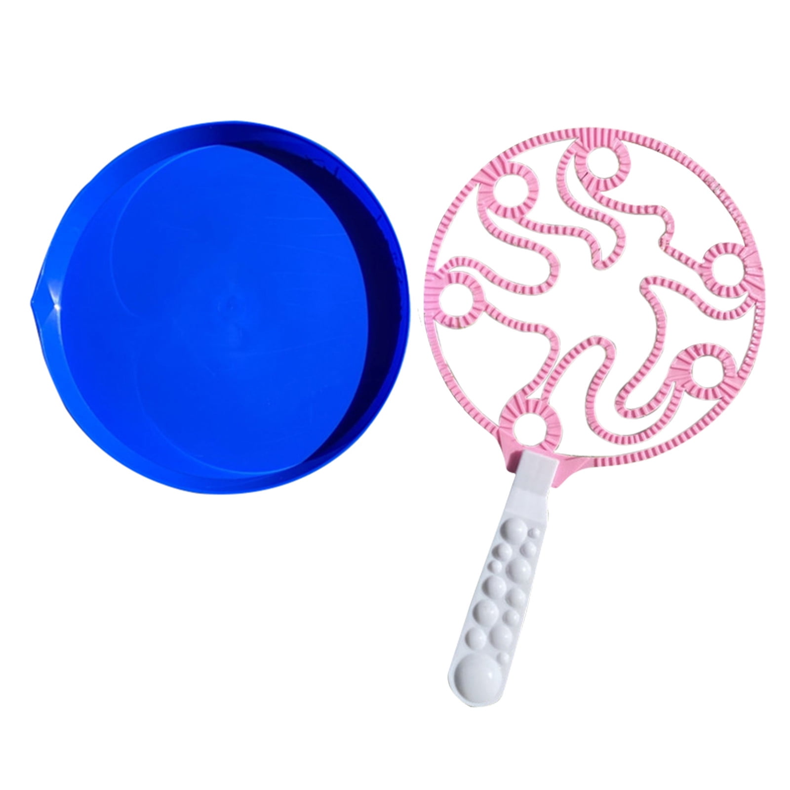 Bubble Set with Tray Bulk Large Bubble Making Toys for Kids Summer Outdoor Bubble Toys & Also