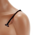 thumbnail image 2 of Unique Bargains 3 Pair Fine Shoulder Straps Bra Strap Adjustable Shoulder Belt Elastic Female Bra Straps Black, 2 of 7