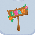 thumbnail image 4 of Inktastic Luau Sign Boys or Girls Baby Bib, 4 of 4