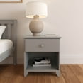 thumbnail image 2 of Plank+Beam Solid Wood Nightstand with 1 Drawer for Bedroom, 2 of 10