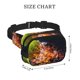 thumbnail image 4 of Balery Tennis Ball In Fire1 Mochila Cinturón para Mujeres y Hombres, Bolsa de Cintura Impermeable de Doble Capa con Correa, 4 of 9