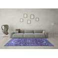 thumbnail image 3 of Ahgly Company Indoor Rectangle Persian Blue Traditional Area Rugs, 6' x 9', 3 of 4