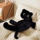 thumbnail image 4 of Gato Negro De Peluche Con Alas De Murciélago. Almohada De Peluche Suave Y Negra. Almohada Con Forma De Gato. Almohada Larga Con Forma De Gato Para Decorar. Gi Ft S, 4 of 8