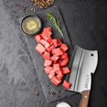 thumbnail image 3 of Kitory Meat Cleaver Butcher Knife Bone Cutter Chef Knife Multi-Purpose Dual Edges Heavy Duty Kitchen Chopper Knife, 3 of 8