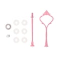 thumbnail image 3 of Advancent Tiers Sweets Candy Cupcake Tray Wedding Party Cake Display Stand Aleación de zinc Golden Tone cake stand Kits de decoración para fiestas No. 4, 3 of 6