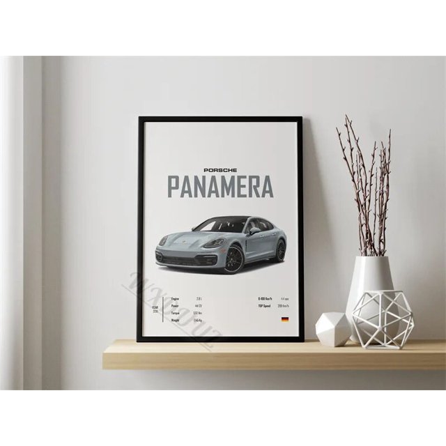 Carteles impresos de la serie de coches deportivos clásicos, carteles de lujo para la habitación, arte de la pared del hogar, decoración moderna, 911 GTR 718