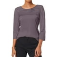 thumbnail image 1 of HUANBAI Trendy Plus Size Tops For Everyday Wear Loose Fit Comfortable Casual Design Perfect For Denim Jeans In Spring Summer And Fall, 1 of 4