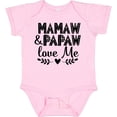 thumbnail image 3 of Inktastic Mamaw and Papaw Love Me Grandchild Boys or Girls Baby Bodysuit, 3 of 5