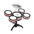 thumbnail image 2 of Juego de batería para niños, juguete de simulación para niños, juguete de , juego de banda de Rock, juego de batería de Jazz para niños pequeños , 5 tambor Hugo Tambor de simulación, 2 of 10