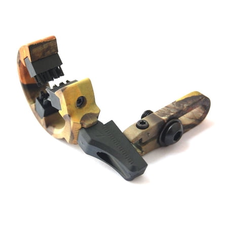 Brush Capture Camo Arrow Rest Shoot Through Adjustment for Compound Recurve Bows