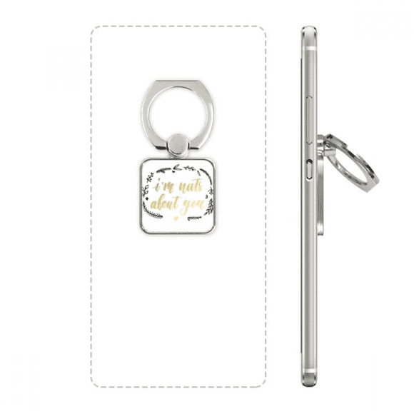 i'n nuts about you quote style ph stand holder square bracket universal support