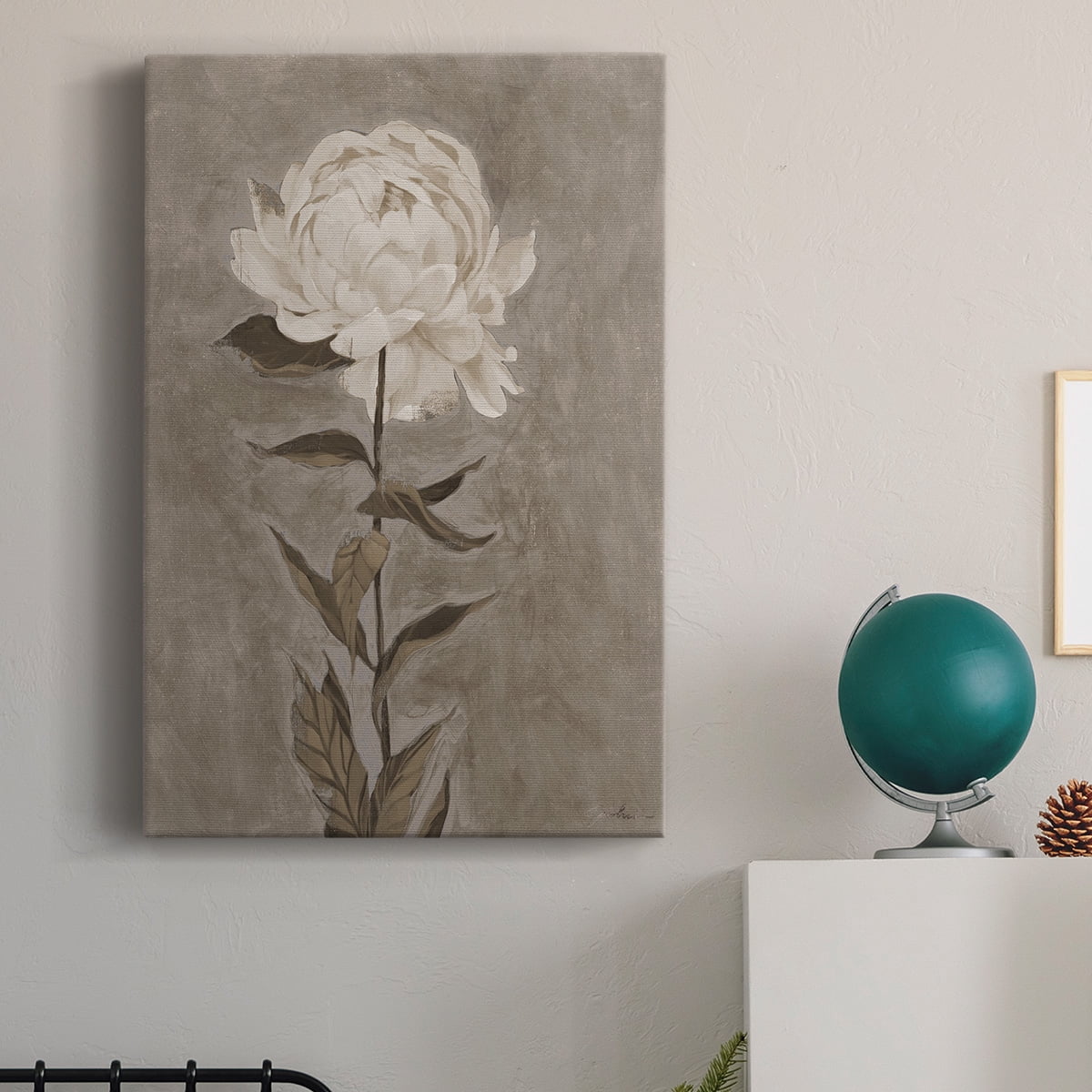 PRETTY AS A PEONY I Premium Gallery Wrapped Canvas - Ready to Hang