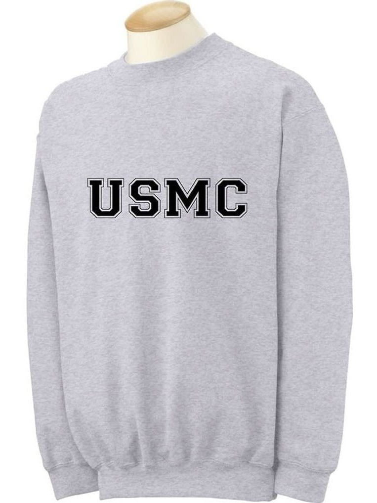 USMC Veteran Crewneck Sweatshirt in Sand